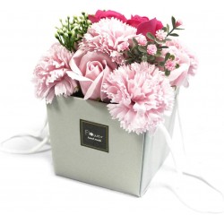 Ancient Wisdom Soap Flower Bouquet - Pink Rose & Carnation